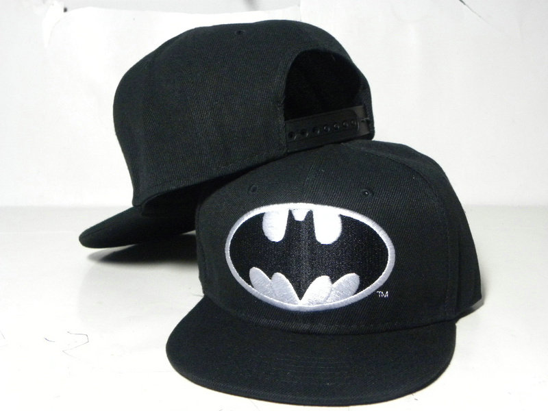 Kids Batman Black Snapback Hat DD